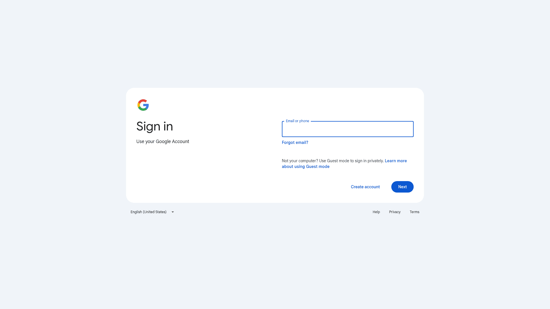 NotebookLM — главный экран лендинга